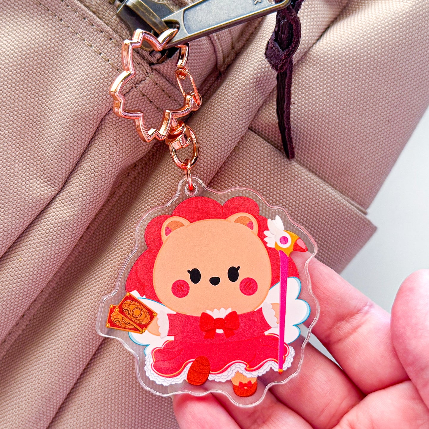 CardCaptor Sakura "Sakura" Epoxy Keychain