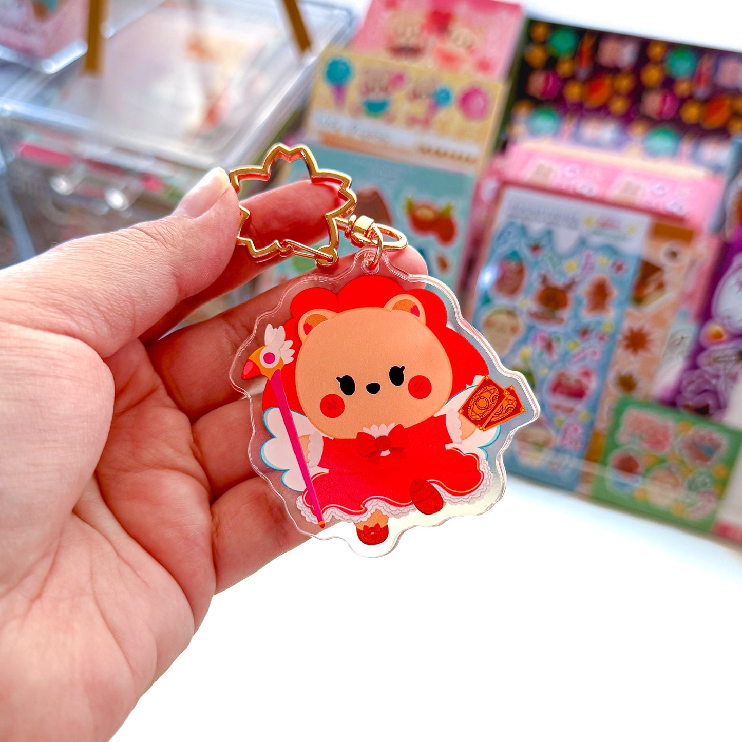 CardCaptor Sakura "Sakura" Epoxy Keychain