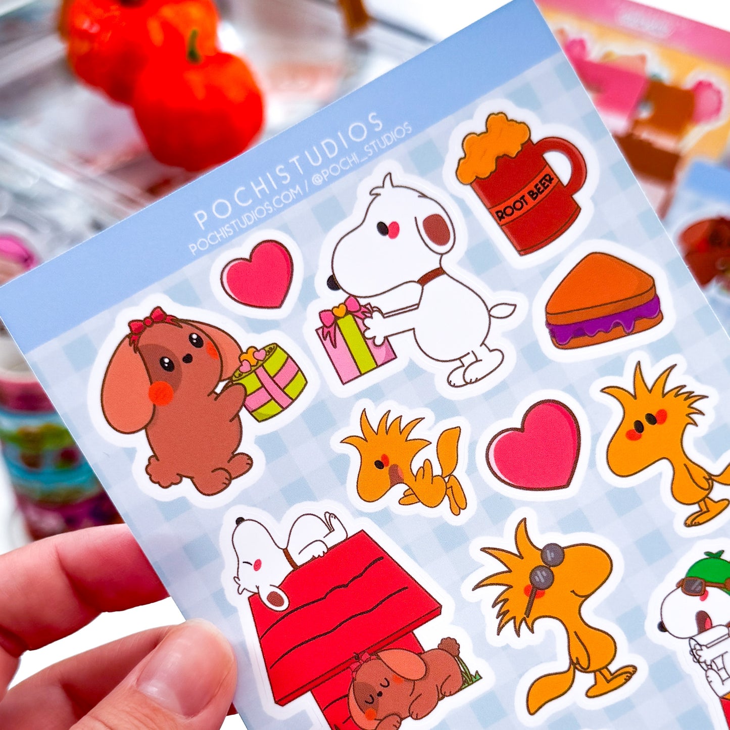 Best Friends Cute Dogs Nina Puppy Matte Vinyl Sticker Sheet