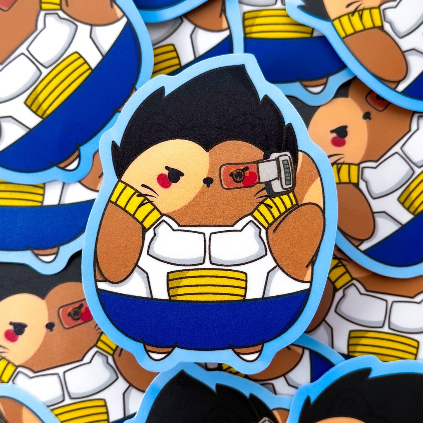 Cute Chibi Dragon Ball Inspired Tribute Waterproof Die-cut Stickers "Choose your Favorite!"