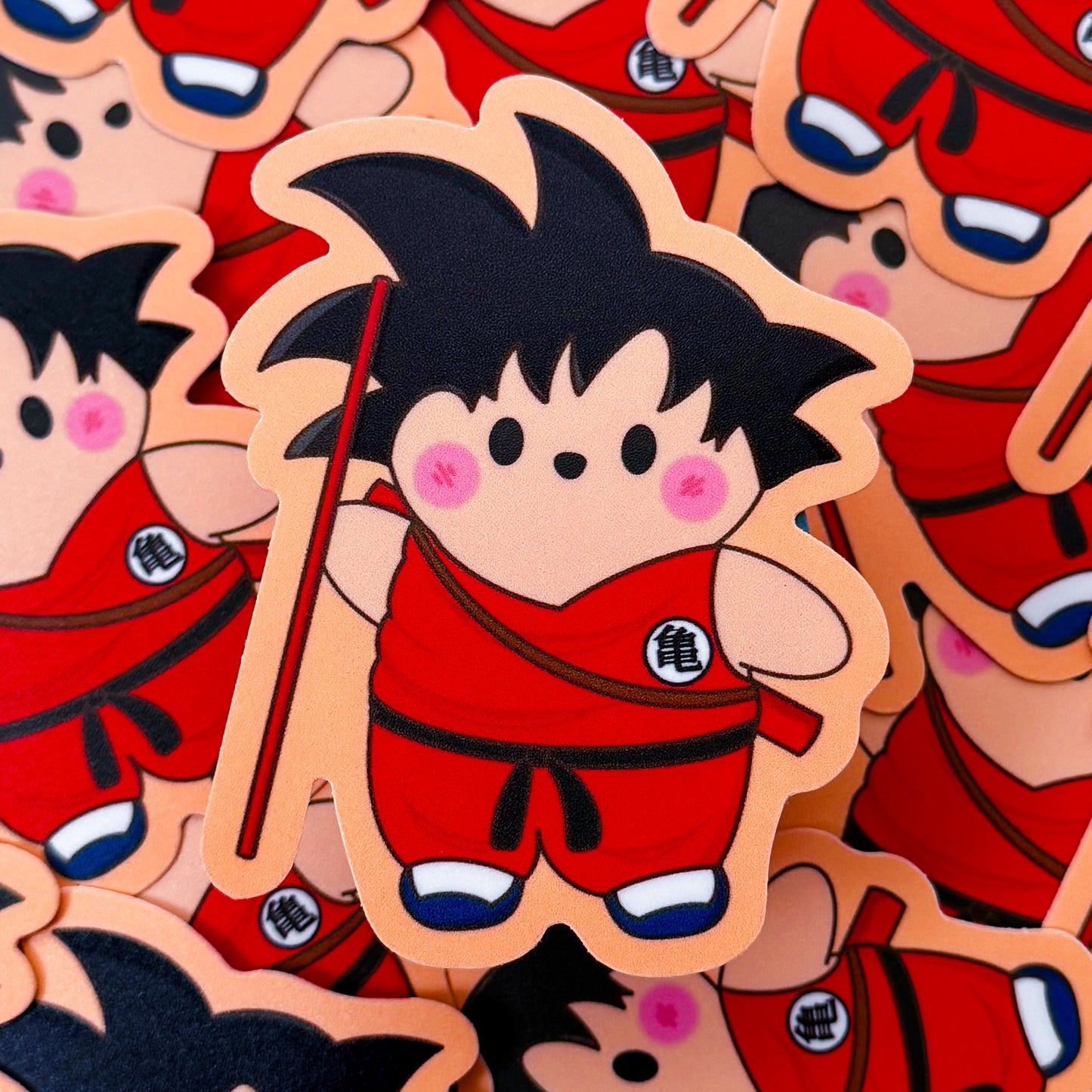 Cute Chibi Dragon Ball Inspired Tribute Waterproof Die-cut Stickers "Choose your Favorite!"
