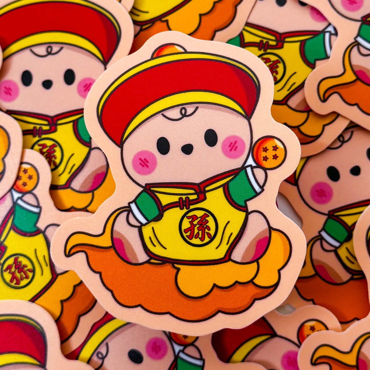 Cute Chibi Dragon Ball Inspired Tribute Waterproof Die-cut Stickers "Choose your Favorite!"