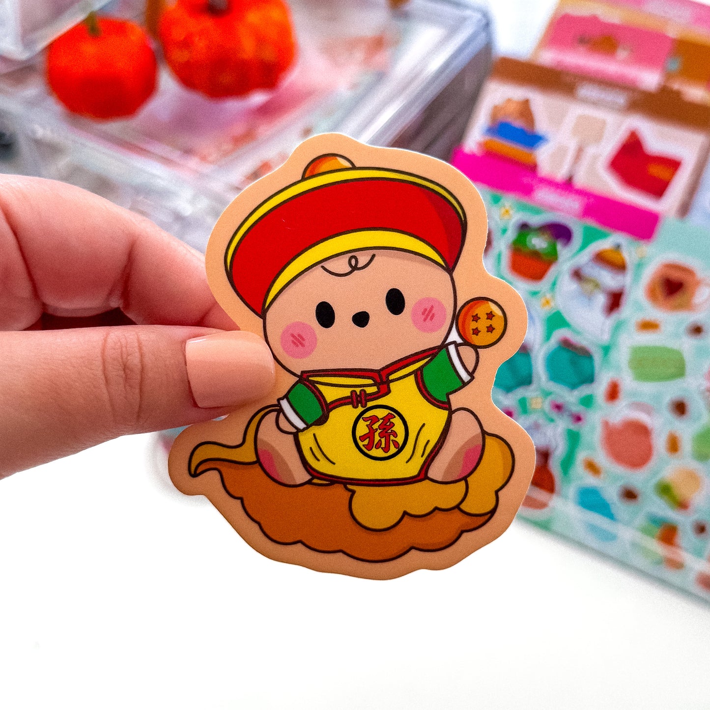 Cute Chibi Dragon Ball Inspired Tribute Waterproof Die-cut Stickers "Choose your Favorite!"