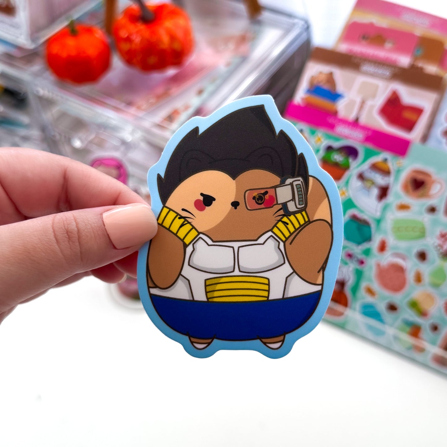 Cute Chibi Dragon Ball Inspired Tribute Waterproof Die-cut Stickers "Choose your Favorite!"