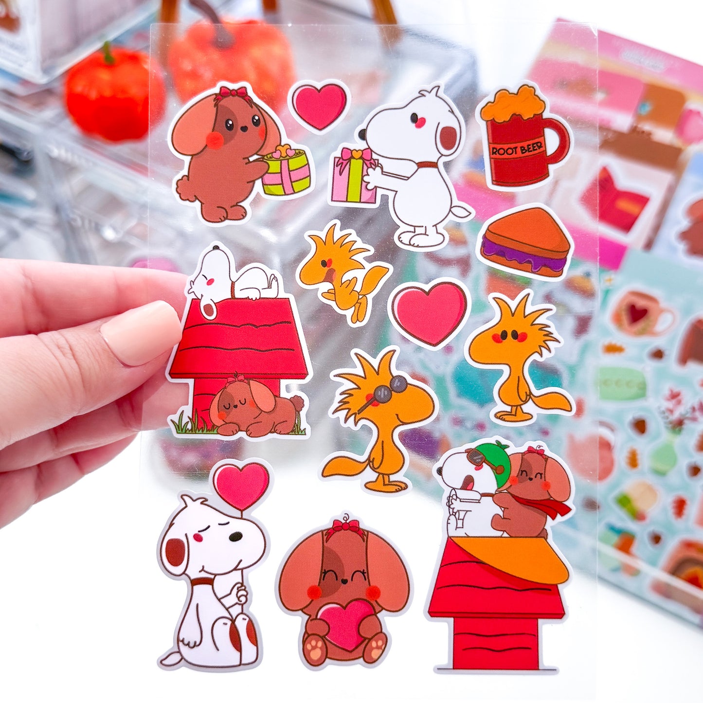 Best Friends Cute Dogs Nina Puppy Matte Vinyl Sticker Sheet