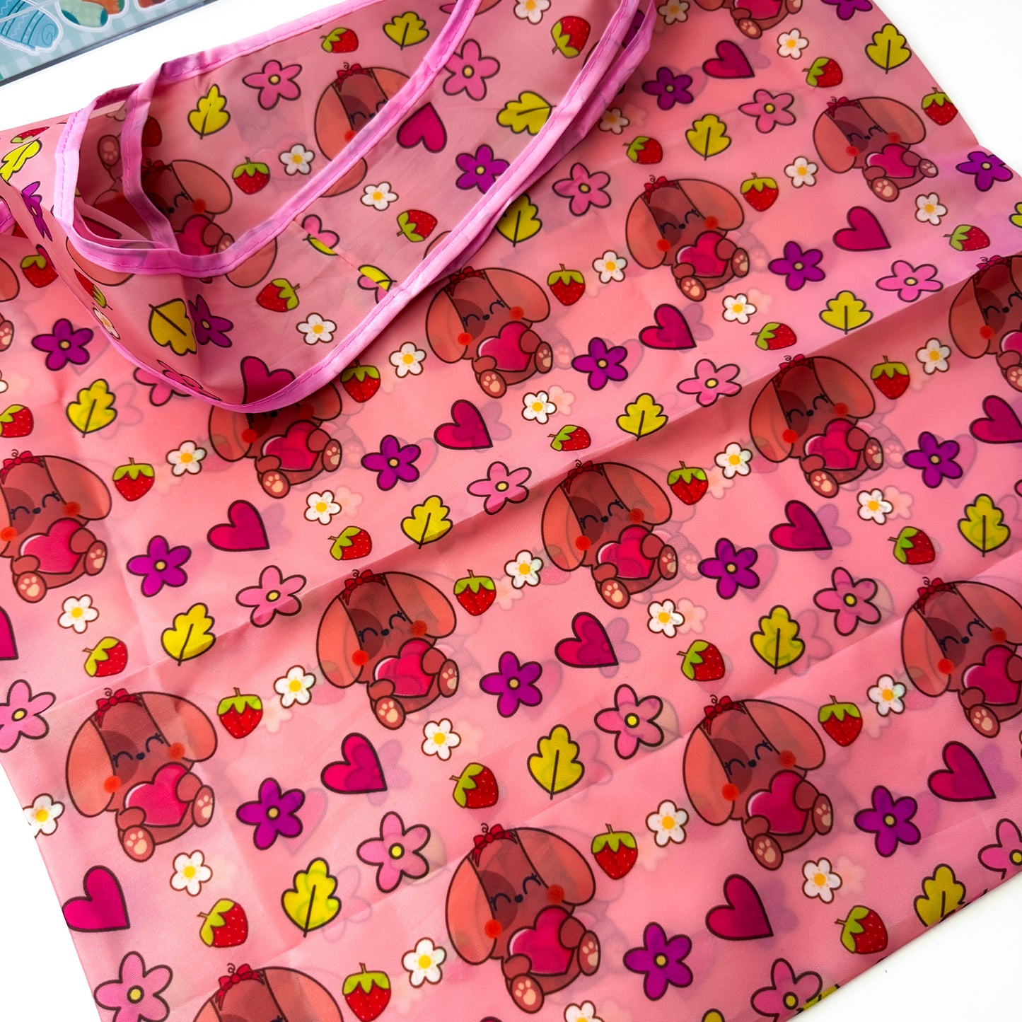 Foldable Reusable Nylon Shopping Bag "Choose your Favorite!"