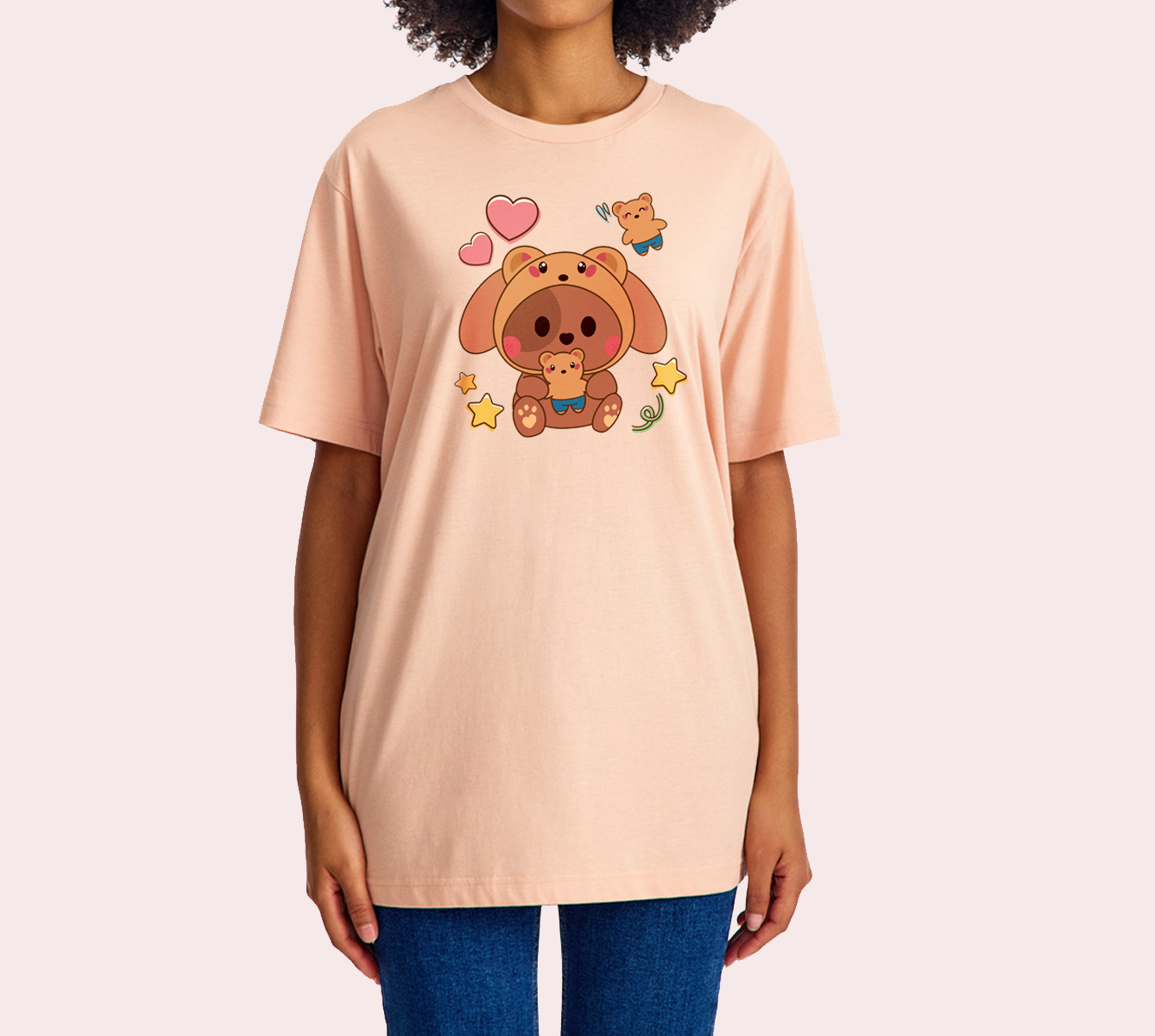 Puppy Nina & Teddy Bear Tee