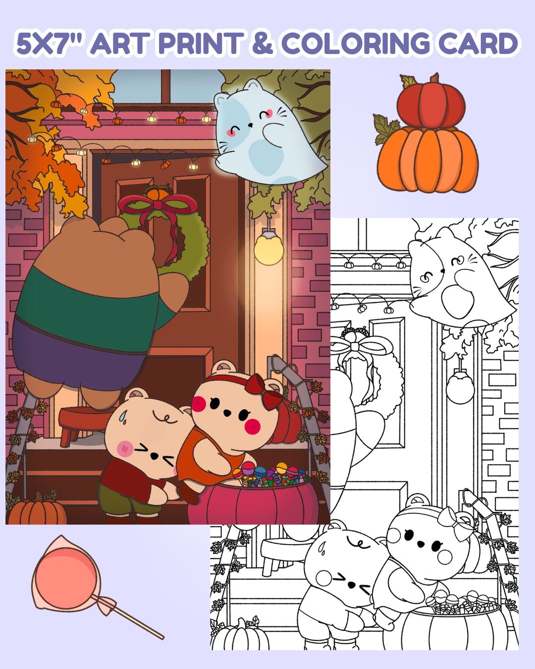 Pochi Friends Mail Club "COZY MOONLIGHT - OCTOBER EDITION"
