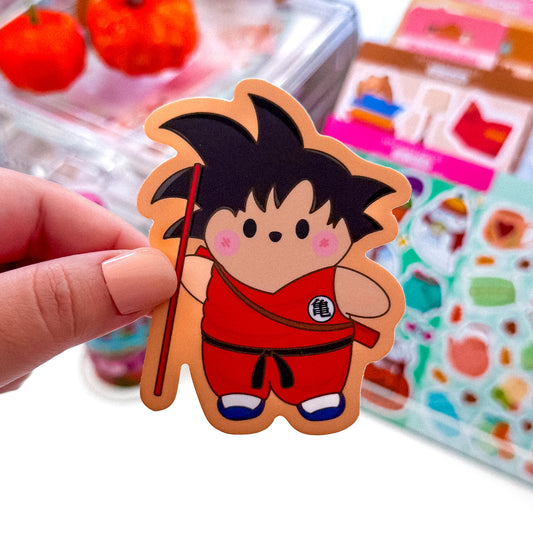 Cute Chibi Dragon Ball Inspired Tribute Waterproof Die-cut Stickers "Choose your Favorite!"