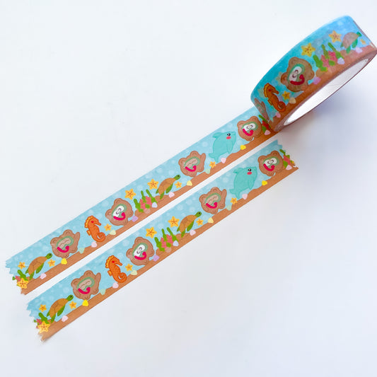 Summer Time Pochi Under the Sea Washi Tape