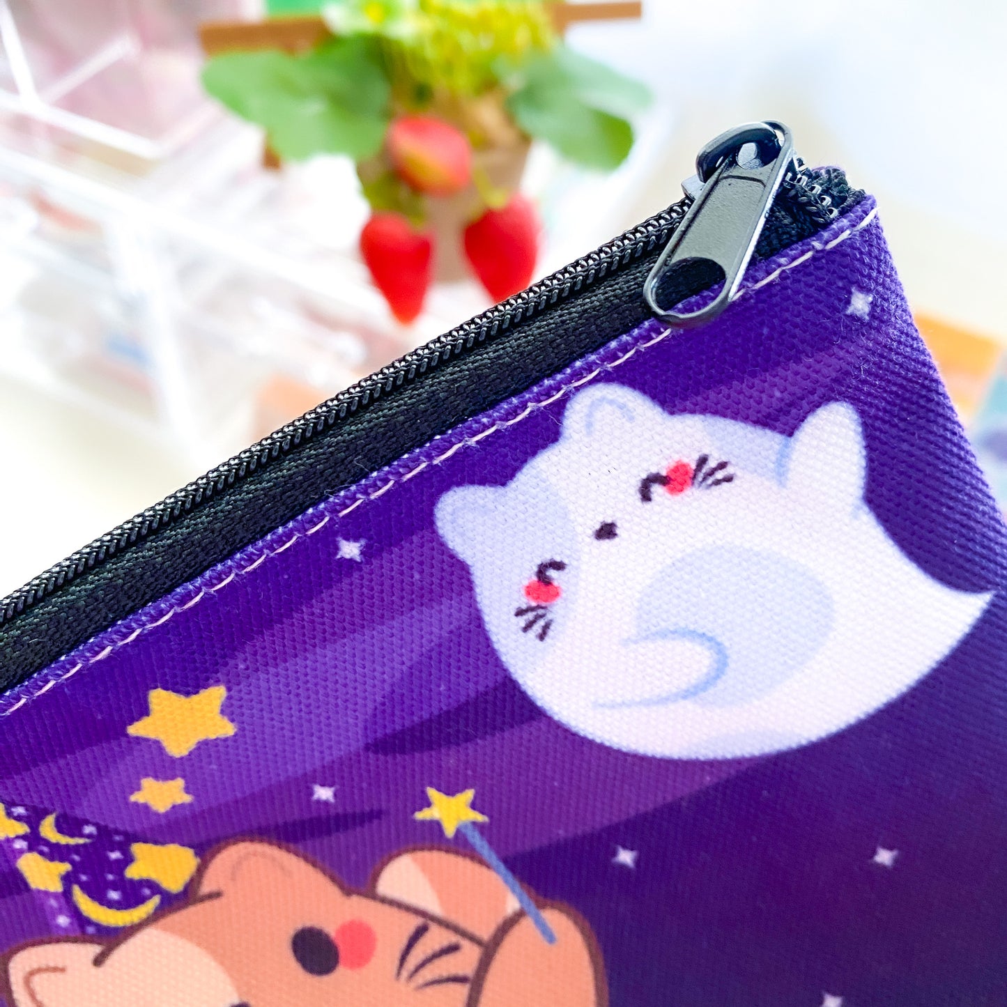 Chubby Kitty Chubbs Wizard Halloween Pencil Pouch