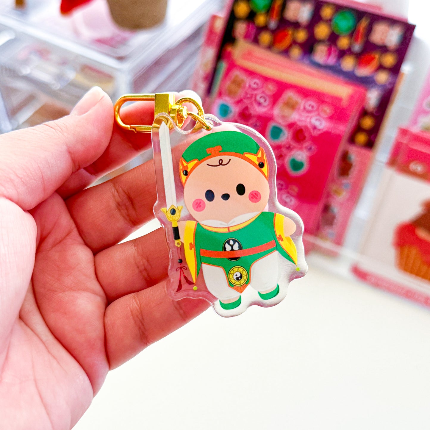 CardCaptor Sakura "Syaoran Li" Epoxy Keychain