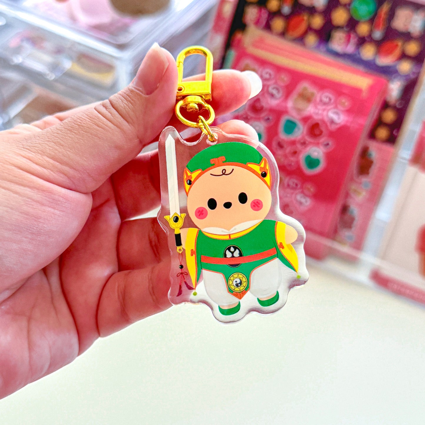 CardCaptor Sakura "Syaoran Li" Epoxy Keychain