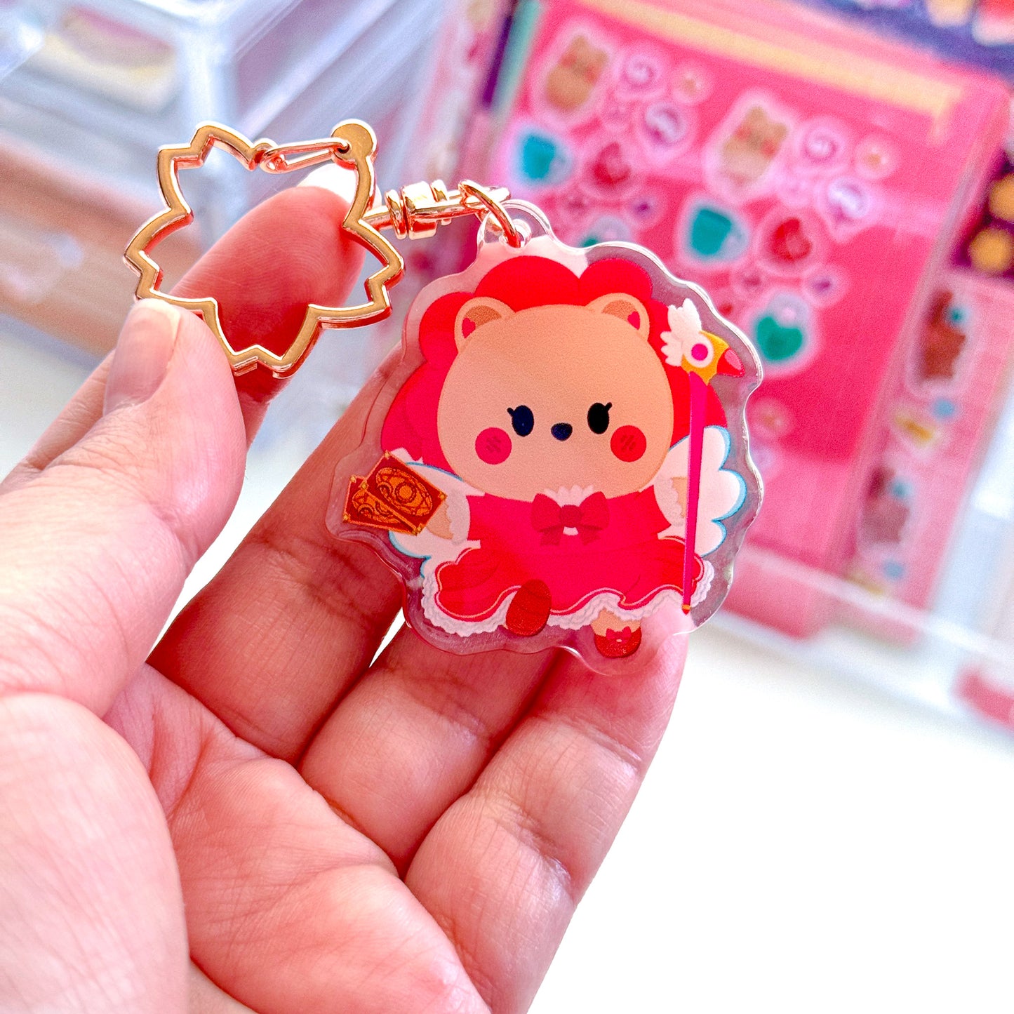 CardCaptor Sakura "Sakura" Epoxy Keychain