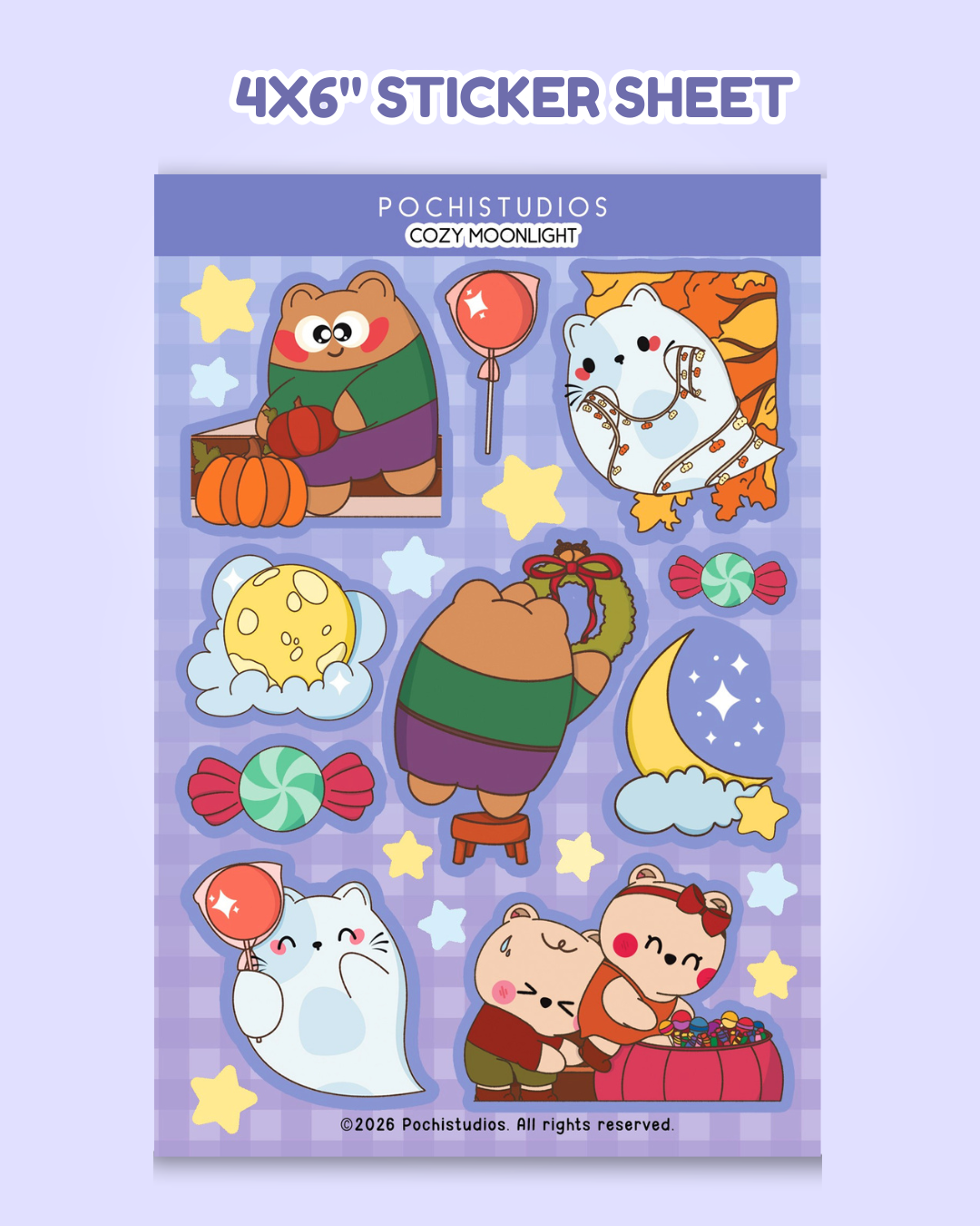 Pochi Cutie Mail Club "COZY MOONLIGHT - OCTOBER EDITION"